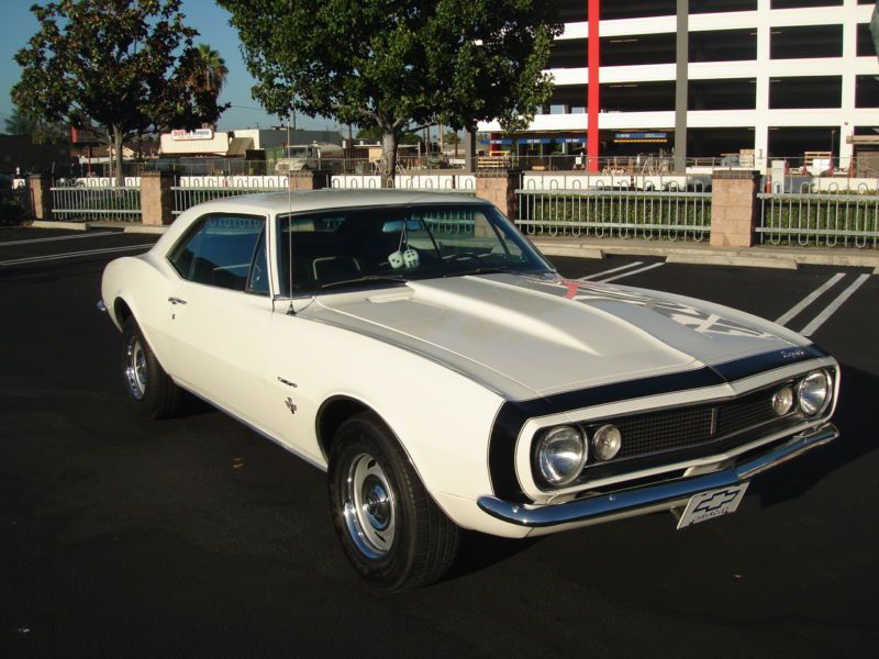 1967 chevrolet camaro 327 v8 matching #
