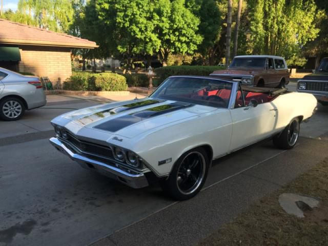 Chevrolet: chevelle base convertible 2-door