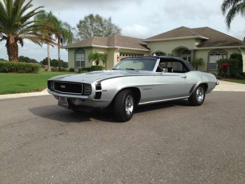1969 chevrolet camaro rally sport convertible