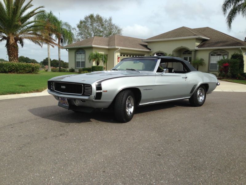 1969 chevrolet camaro rally sport convertible