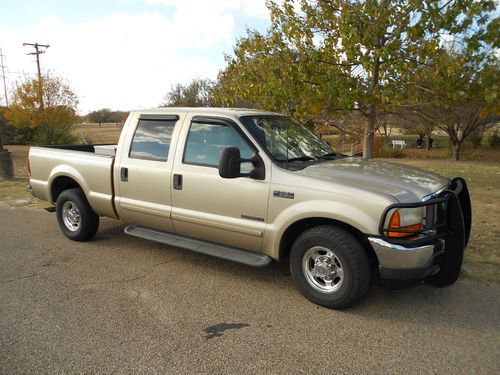 2001 ford f-350 super duty lariat crew cab pickup 4-door 7.3l