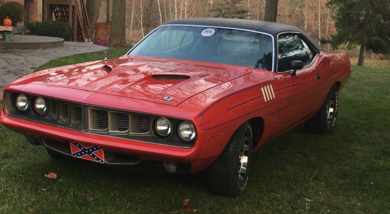 1971 plymouth barracuda ralleye w leather seats
