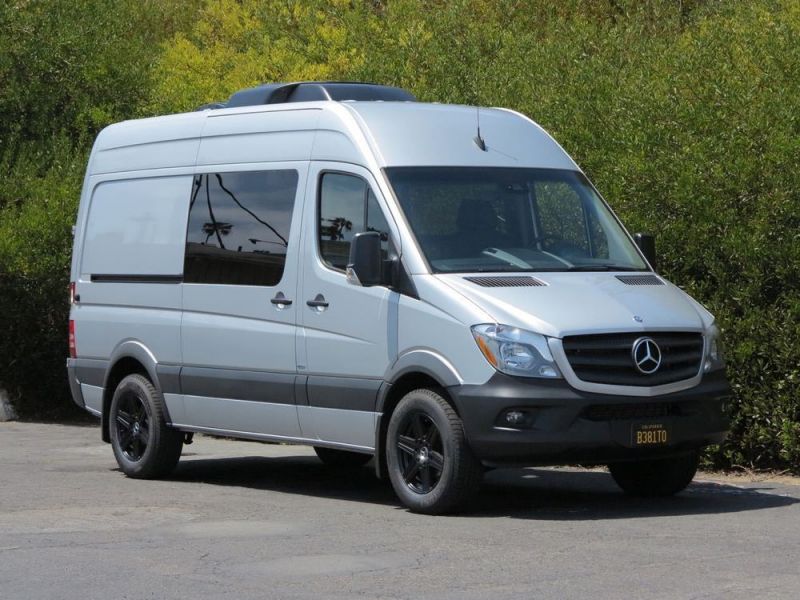 2016 mercedes-benz sprinter 144 sports van for outside living