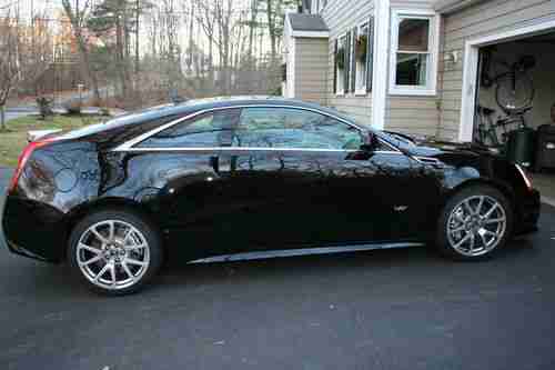 2011 Cadillac CTSV Black, grey interior,  leather, low miles, loaded, 6-spd, Nav, US $49,500.00, image 5