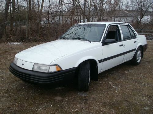 1994 chevrolet cavalier rs 4cyl auto cheap commuter car transport rare factory