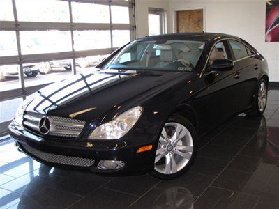 2009 mercedes-benz cls550 sedan premium and wood trim packages