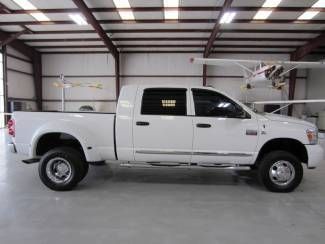 Mega cab dually 6.7 cummins diesel 1 owner leather navigation sunroof white nice