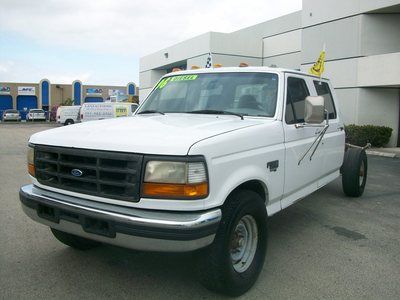 No reserve! 7.3l power stroke turbo diesel engine. crew cab. ready to customize