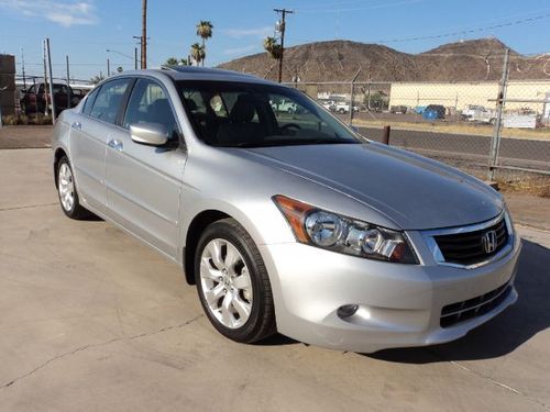 2010 honda accord ex-l v6 leather low miles like new must see sharp
