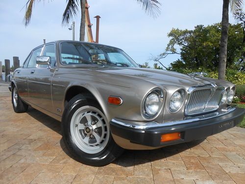 87 jaguar xj vanden plas*fl low miles*68k*super clean loaded low reserve*wow*