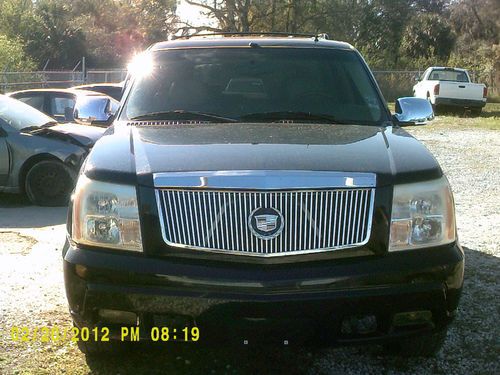 2002 cadillac escalade base sport utility 4-door 5.3l rebuilt title