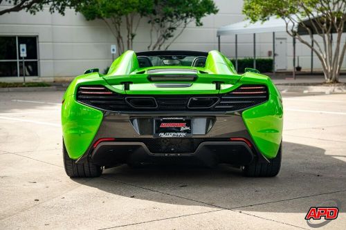 2015 mclaren 650s spider mantis green &amp; carbon fiber
