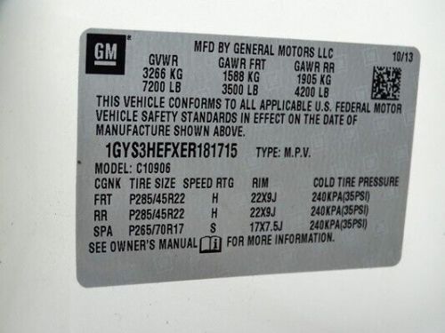 2014 Cadillac Escalade ESV LUXURY 6.2L V8 RWD ACCIDENT FREE!, US $18,995.00, image 15