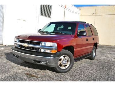 2003 chevy tahoe ls! 4.8l, v8, 4x4, 3rd row, runs new, must see, no reserve!