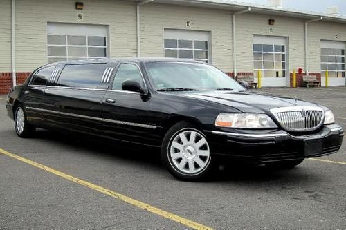 2005 lincoln town car executive l stretch limo limousine 85" inch royale 8 pass