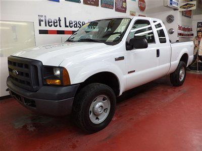 No reserve 2007 ford super duty f-250 xl diesel 4x4, 1 owner off corp.lease
