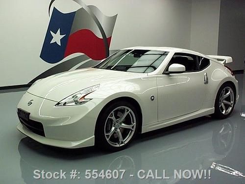 2011 nissan 370z nismo6 speed xenons spoiler 19's 4k mi texas direct auto