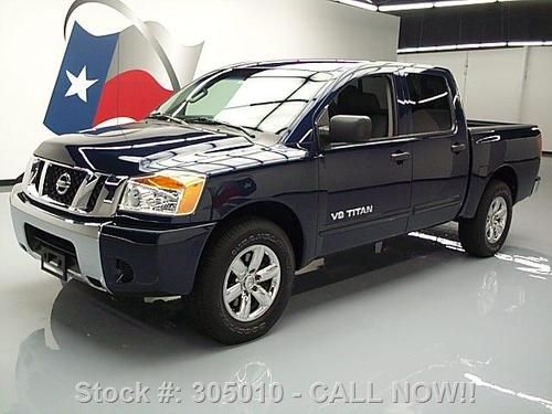 2012 nissan titan sv crew 6-passenger chrome wheels 21k texas direct auto