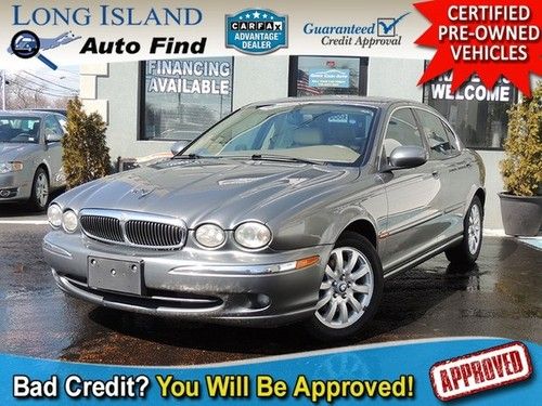 03 jaguar x-type leather sunroof heated seats back up sensors keyless projectors