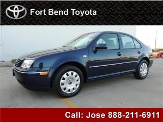 2004 volkswagen jetta sedan gl manual abs cruise power pacage side air bags