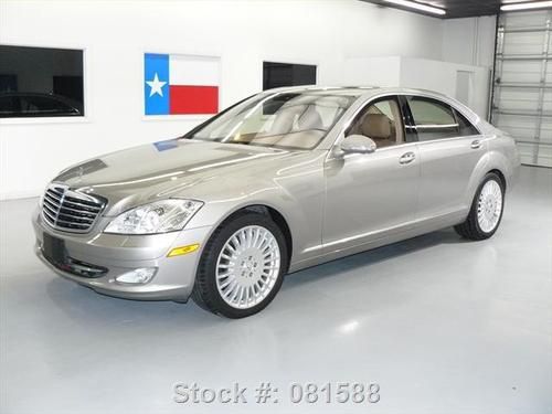 2007 mercedes-benz s550 p1 leather sunroof nav only 68k texas direct auto
