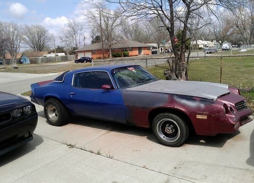 1979 chevrolet camaro rs - no reserve!!!