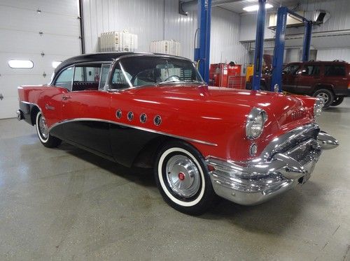 1955 buick century 2 door hardtop v8