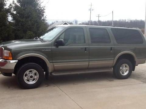 2000 ford excursion limited sport utility 4-door 7.3l