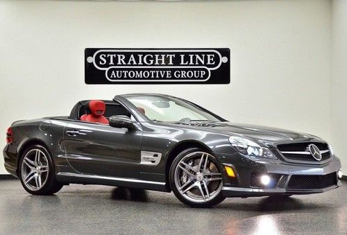 2012 mercedes benz sl63 amg grey red performance pk