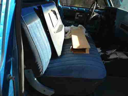 1979 Chevy 4x4 Stepside Survivor ! Just Pulled Out Of Long Term Storage !!!, image 19