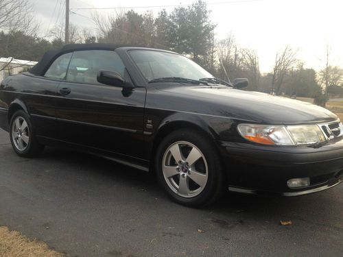 2003 saab 9-3 se turbo convertible only 42k low miles 5spd super nice