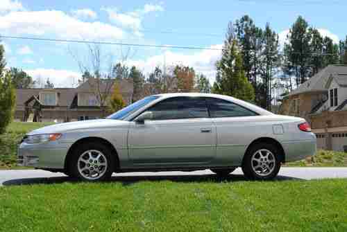 2000 Toyota Camry Solara SE Coupe Silver MINT ORIGINAL OWNER 4 CYL AUTO, image 5