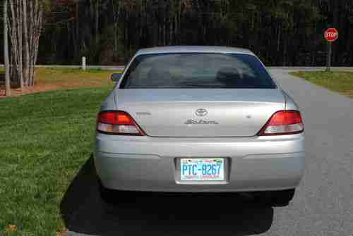 2000 Toyota Camry Solara SE Coupe Silver MINT ORIGINAL OWNER 4 CYL AUTO, image 6