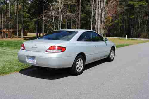 2000 Toyota Camry Solara SE Coupe Silver MINT ORIGINAL OWNER 4 CYL AUTO, image 7