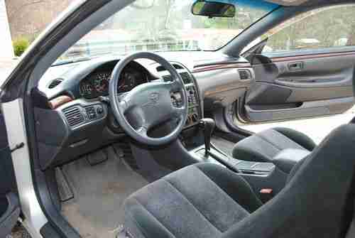 2000 Toyota Camry Solara SE Coupe Silver MINT ORIGINAL OWNER 4 CYL AUTO, image 9