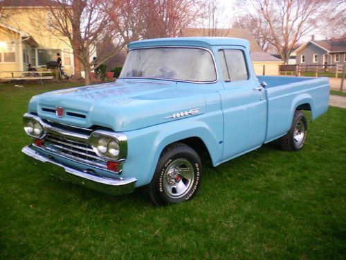 1960 ford f-100 custom cab frame off restoration