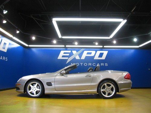 Mercedes-benz sl500 sport comfort package xenon bose cd changer navigation
