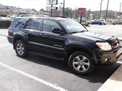 2007 toyota 4runner 4x4  limited sport utility 4-door 4.7l