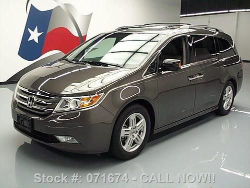 2011 honda odyssey touring elite sunroof nav dvd 26k mi texas direct auto