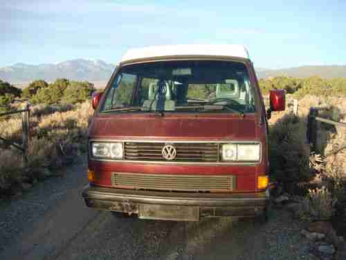 1991 Volkswagen Vanagon Campmobile Van Camper 3-Door 2.1L, image 3