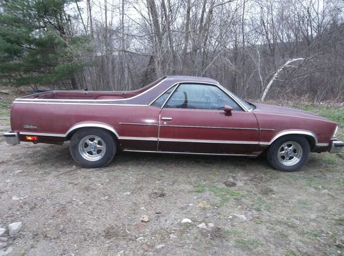 1979 chevrolet el camino base standard cab pickup 2-door 5.0l