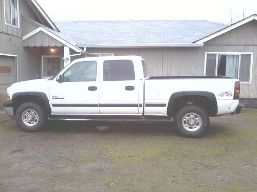 2002 chevrolet silverado 2500 hd lt crew cab pickup 4-door 6.6l