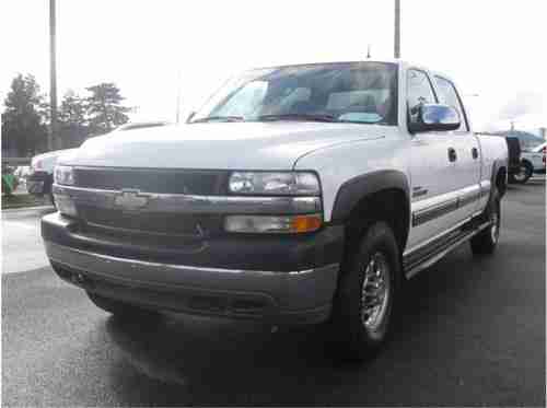 2002 Chevrolet Silverado 2500 HD LT Crew Cab Pickup 4-Door 6.6L, image 2