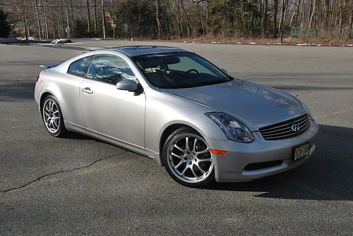 2005 infiniti g35 coupe, 6sp manual, no reserve, excellent condition