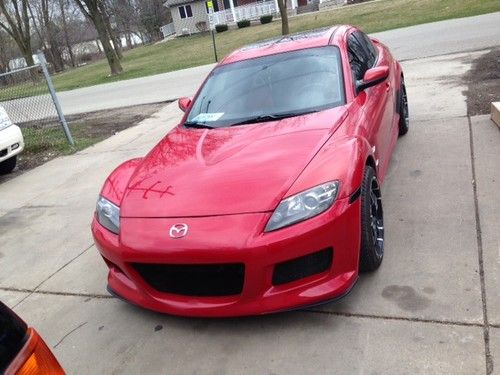 Mazda rx8 2005 red