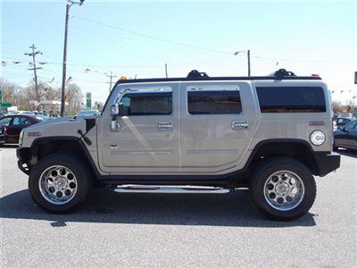 2003 hummer h2 4wd gorgeous 68k miles lifted must see lots of chrome we finance