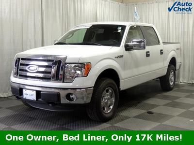 We finance!!! 5.0l v8 4x4 4wd white ford certified one owner