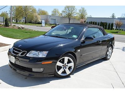 2006 saab convertible aero 6 speed manual, turbo , no reserve