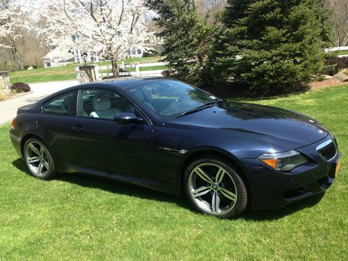 2007 bmw m6  coupe 2-door 5.0l 500hp - over 15 options - 2 sets of wheels