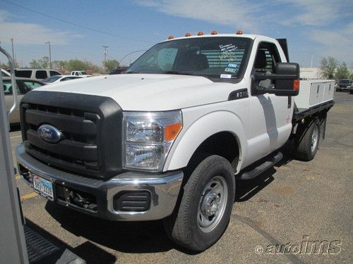 2011 ford f-350 4x4 reg cab xl 141" wb chassis cab 6.2l efi v8 6-spd auto